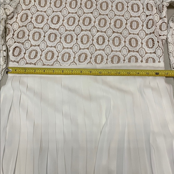 Ivy City Co White Lace Midi Dress XL - Picture 13 of 16